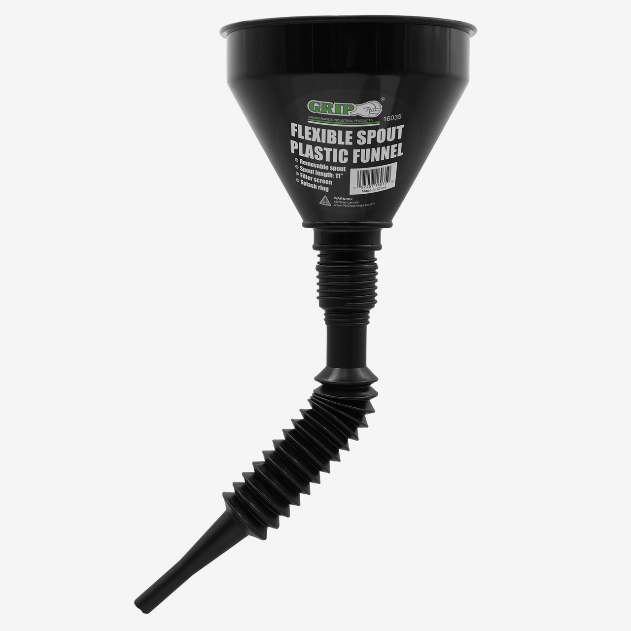 Flexible Spout Plastic Funnel