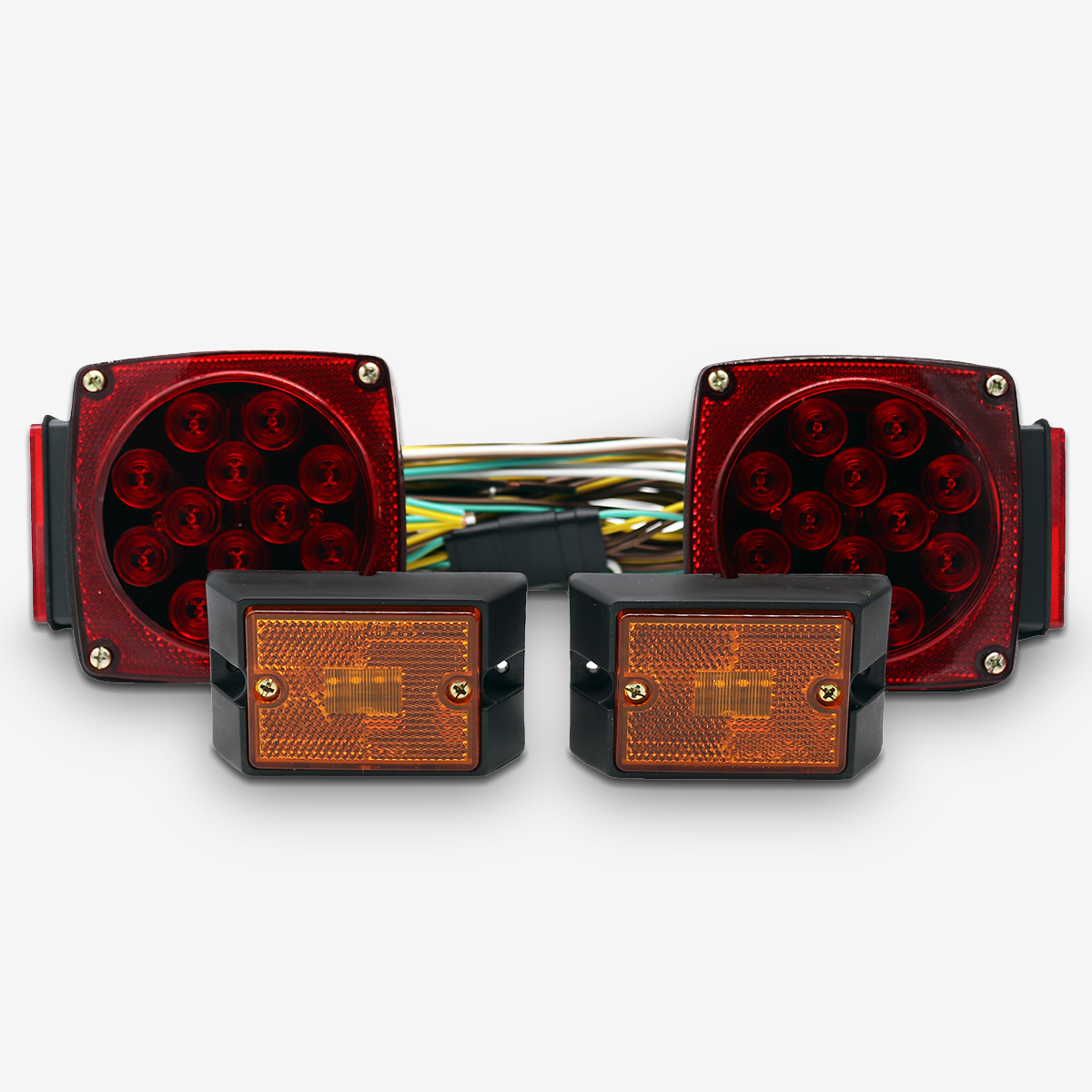 Deluxe Led Trailer Light Kit (4-Piece)