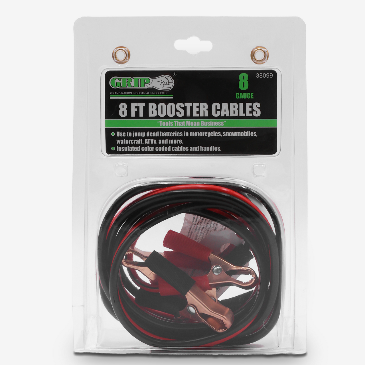 8 Ft 8 Gauge Booster Cables