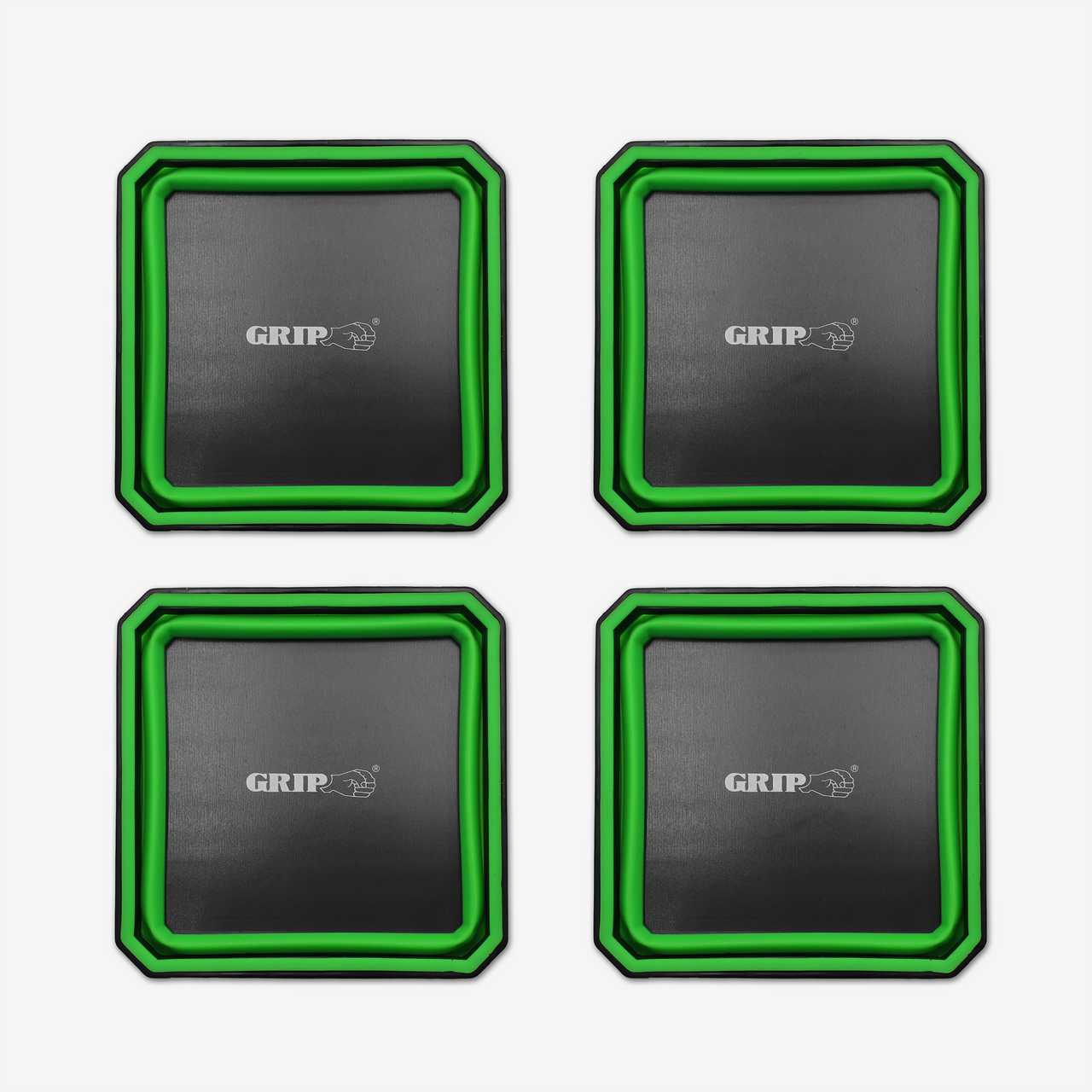 Foldable Magnetic Parts Trays (4-Piece)