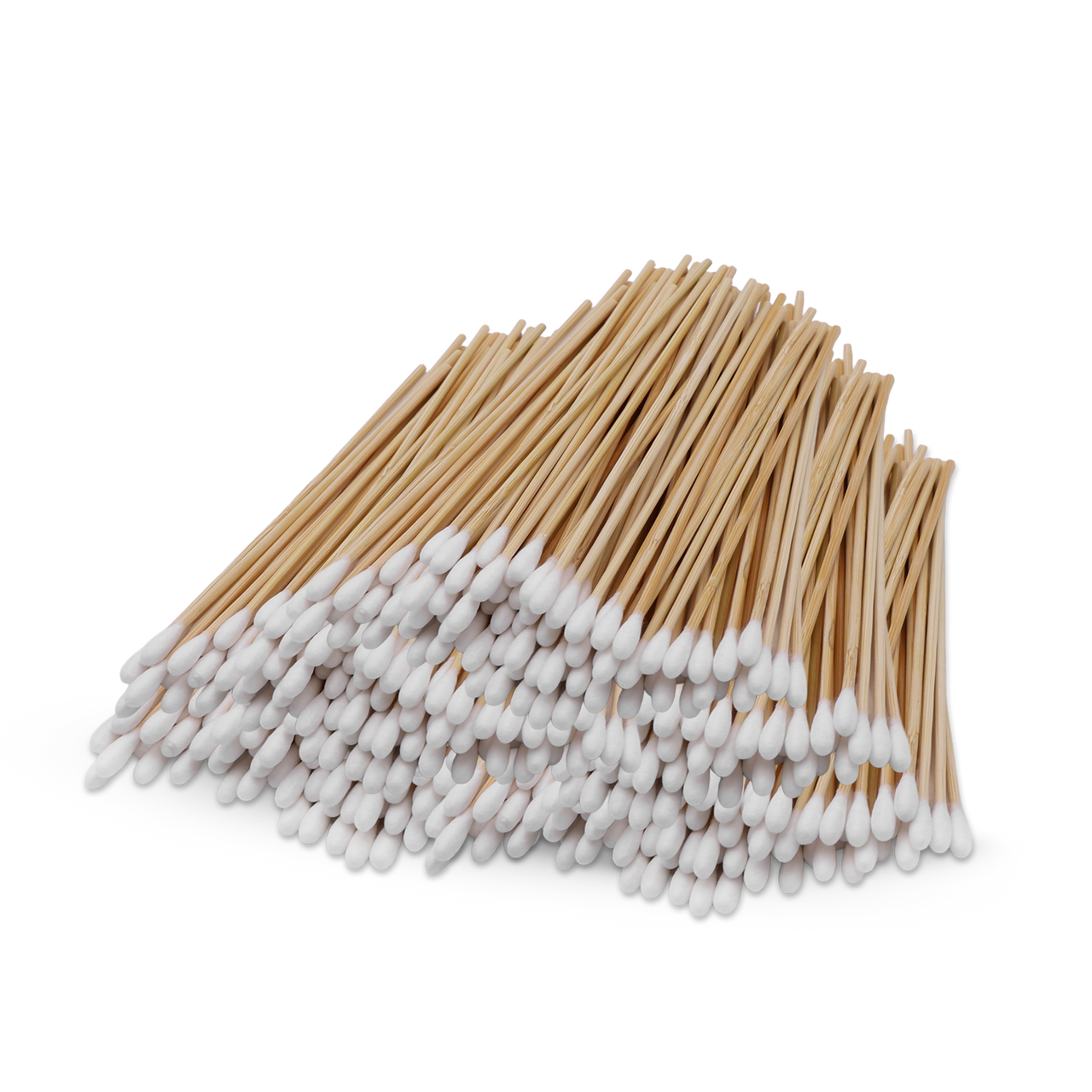 Bamboo Handle Cotton Swabs (500-Pieces)