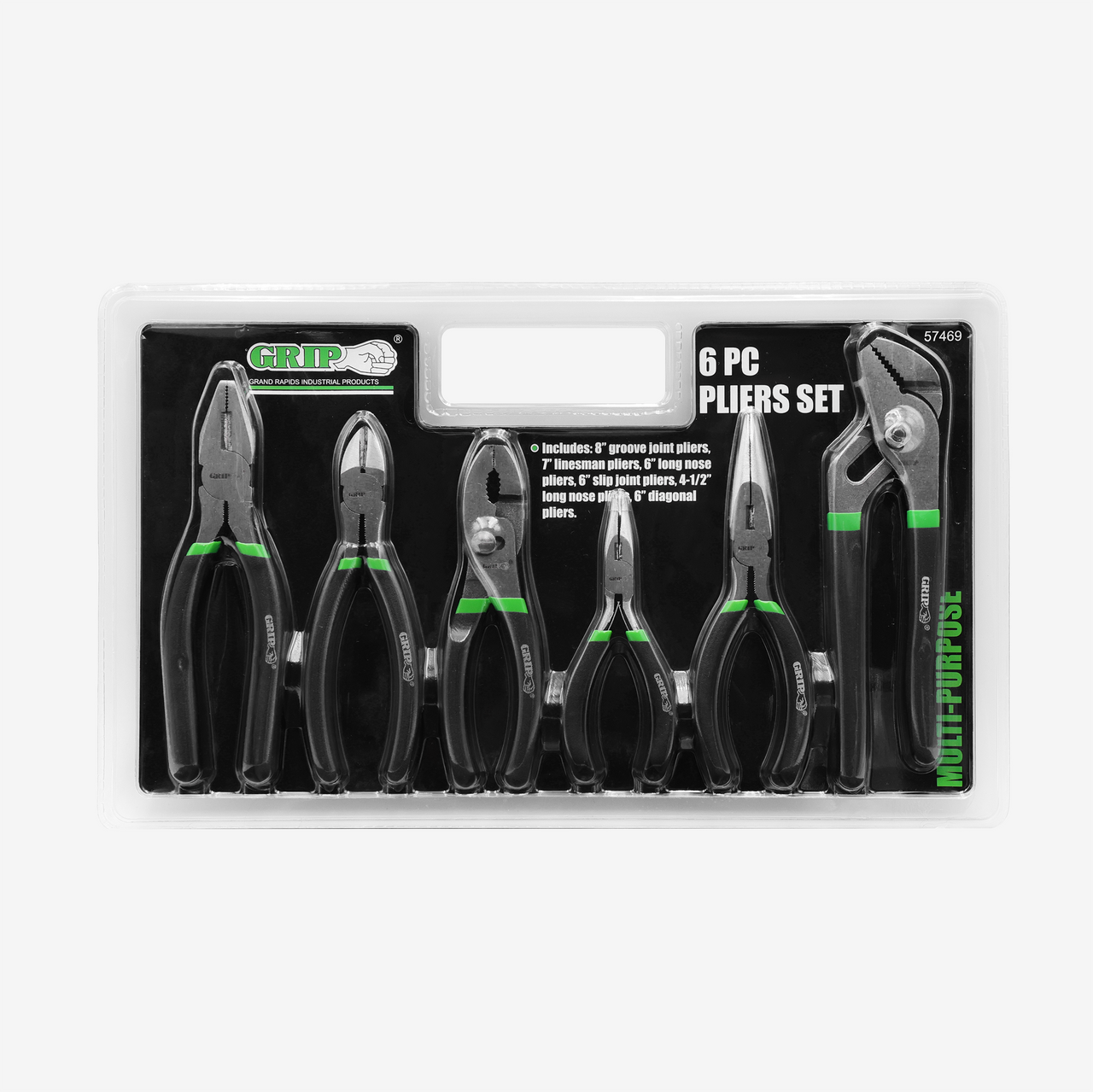 Multi-Purpose Plier Set (6 piece)