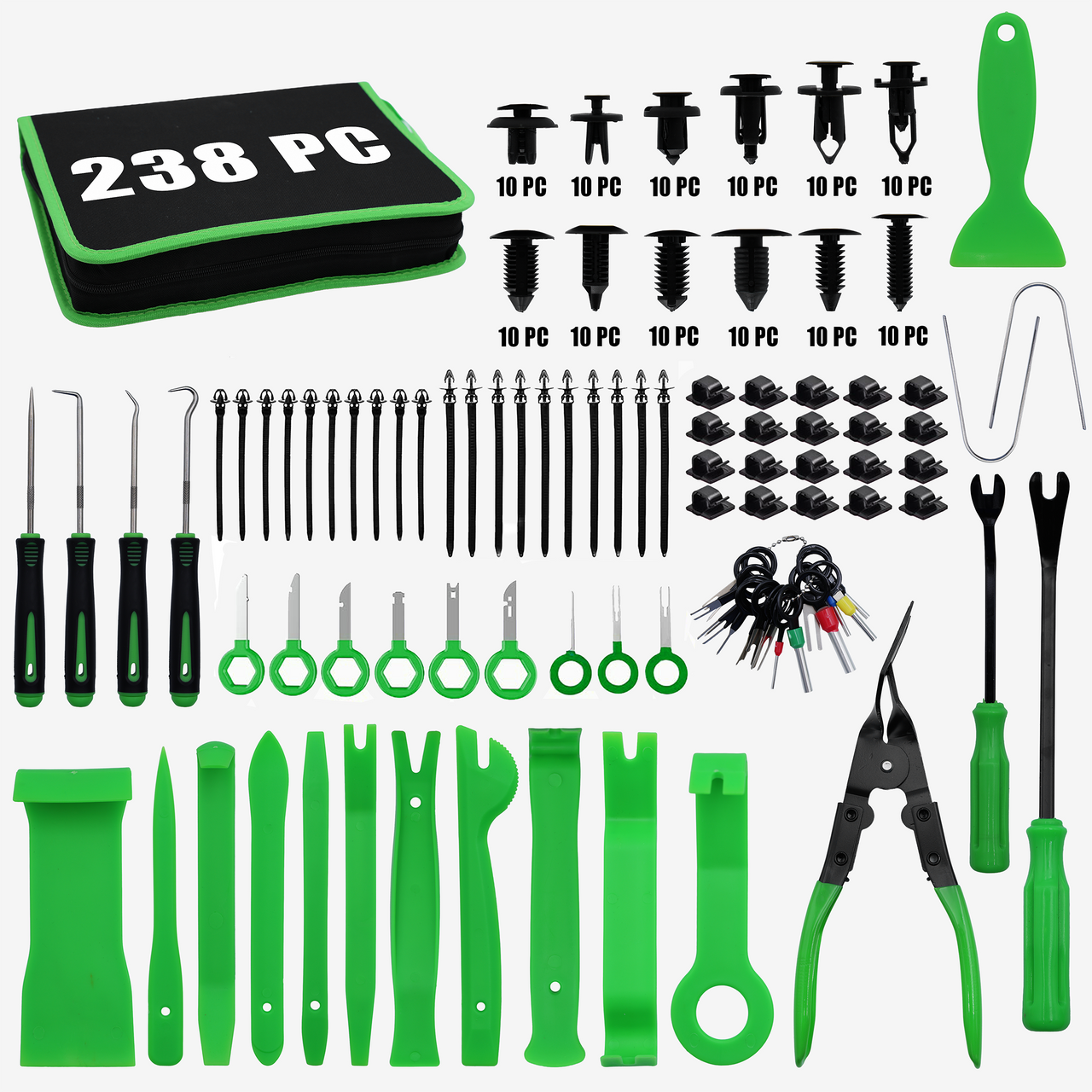 Automotive Trim Removal Tool Kit (238 piece)