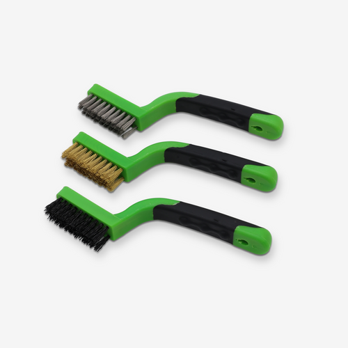 7" Mini Wire Brush Set (3-Piece)