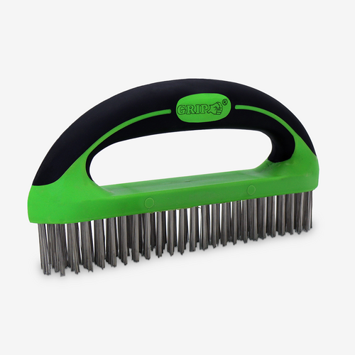 8" Stainless Steel Power Grip Wire Brush