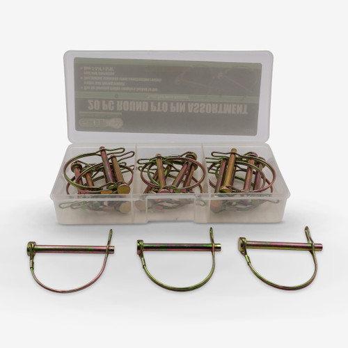 Round PTO Pin Assortment (20-Piece)