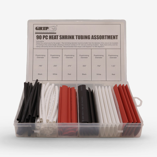 Heat Shrink Tubing Assortment (90-Piece)