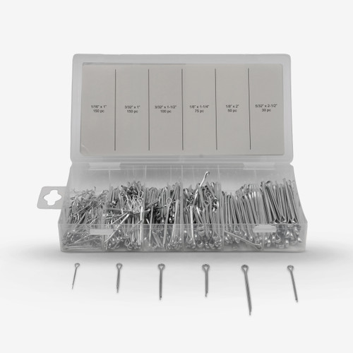 Cotter Pin Assortment (555-Piece)