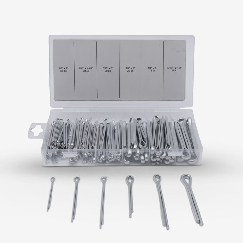 Large Cotter Pin Assortment (150-Piece)