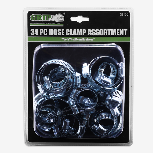 Hose Clamp Assortment (34-Piece)