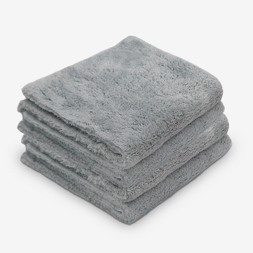 16" x 16" Ultra Plush Microfiber Edgeless Towels (4-Pack)
