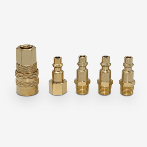 Brass Quick Coupler Set (5-Piece)