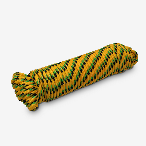 3/8" X 100' Diamond Rope Yellow