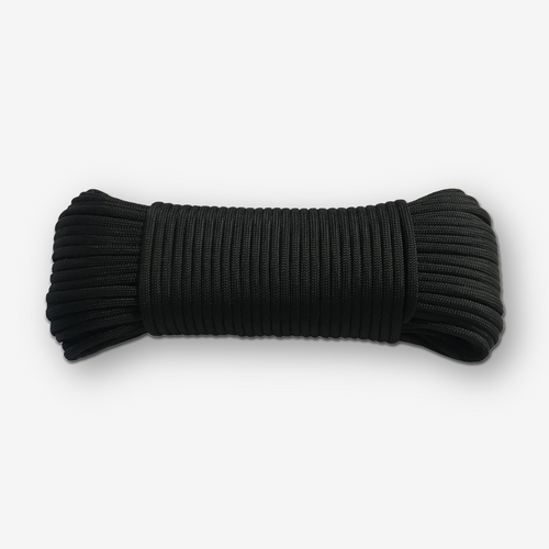 100' Paracord Black