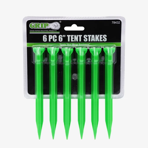 6" Tent Stakes (6-Piece)