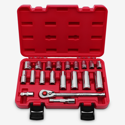 3/8" Pro Socket Set MM (21-Piece)