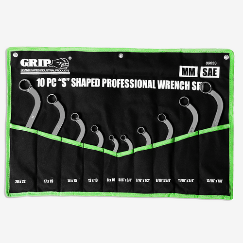 Double Box End Wrench Set (10-Piece)