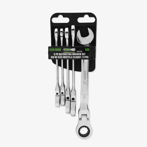 SAE Flexcombo Ratchet Wrench (5-Piece)