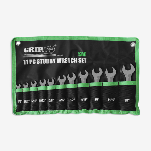 Stubby Combo Wrench Set SAE I (11-Piece)
