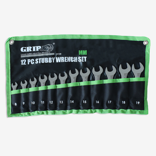 Stubby Combo Wrench Set MM I (12-Piece)