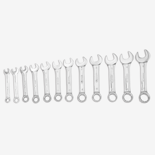 Stubby Combo Wrench Set MM I (12-Piece)