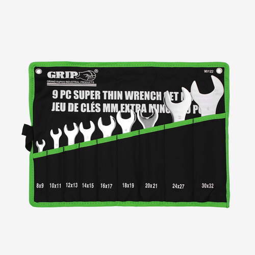 Super Thin Wrench Set MM (9-Piece)