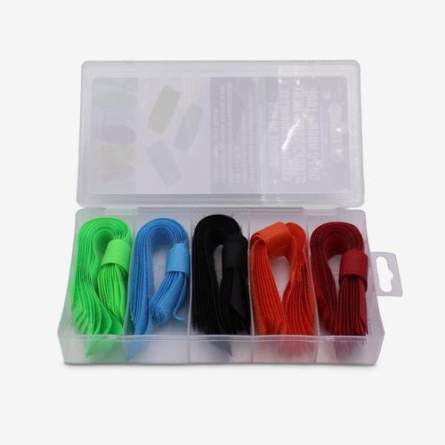 Hook & Loop Strap Assortment (50-Piece)