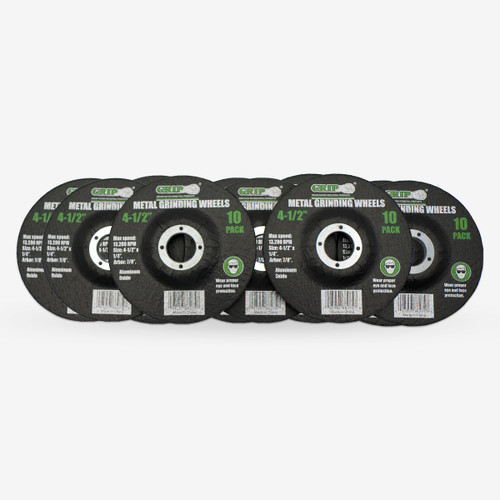 4 1/2" Grinding Wheel Set (10-Piece)