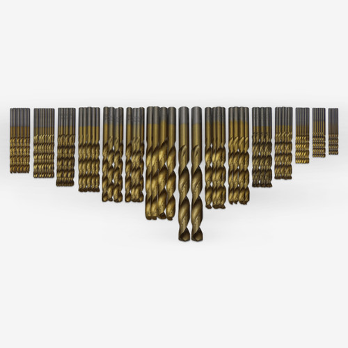 HSS Titanium Drill Bit Set (99-Piece)