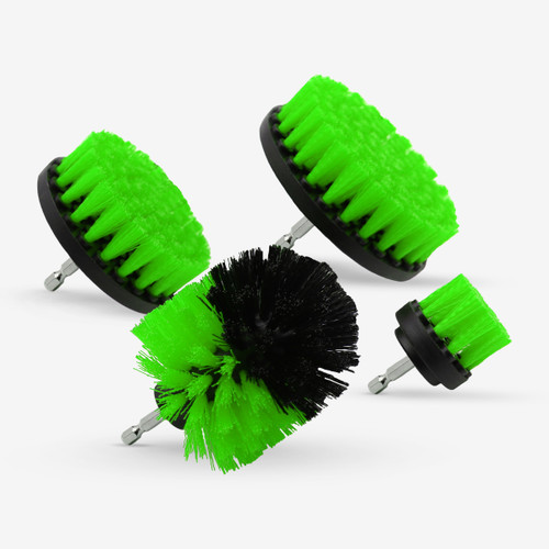 Power Drill Cleaning Brush Set (4-Piece)