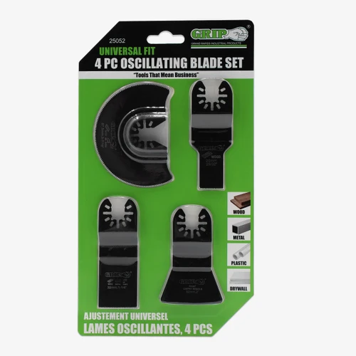 Universal Fit Oscillating Blade Set (4-Piece)