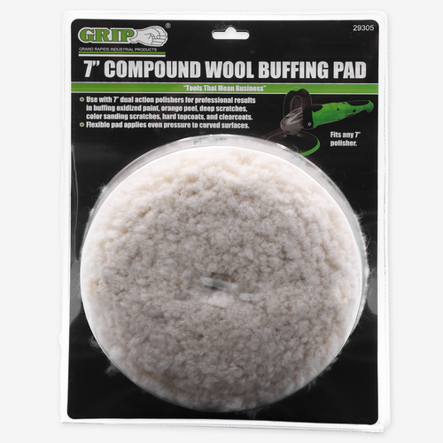 7' Compound Wool Buffing Pad