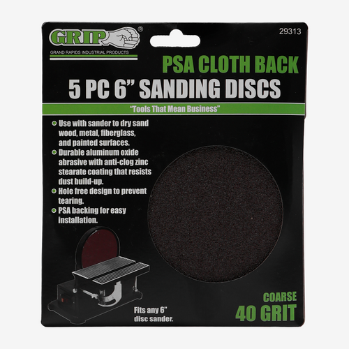 6" Psa Sanding Disc (5-Piece)
