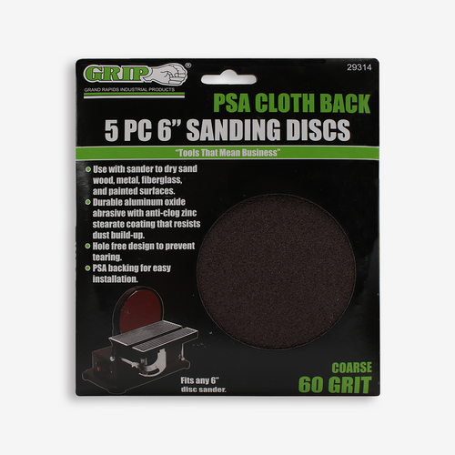6" Psa Sanding Disc (5-Piece)