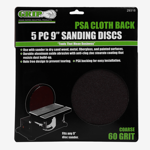 9" Psa Sanding Disc (5-Piece)