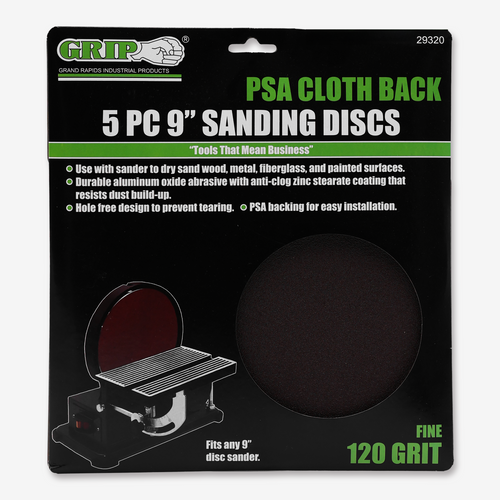 9" Psa Sanding Disc (5-Piece)
