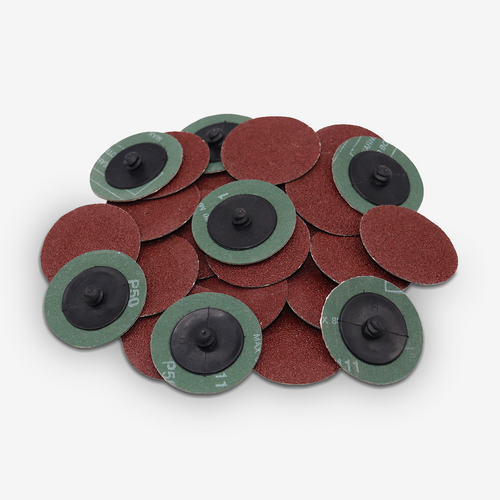 2" Fiber Disc 50 Grit (25-Piece)