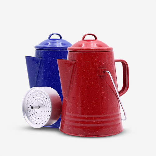 Enamel Coffee Percolator