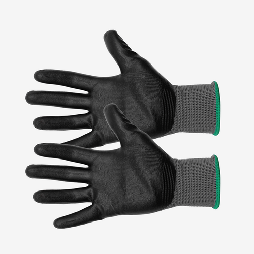Tear-Resistant Nitrile Coated Work Gloves (10-Pack)