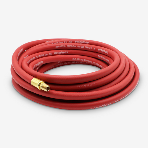 25' x 3/8" Rubber Air Hose