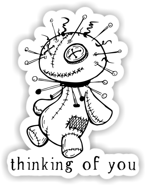 Voodoo Sticker, Thinking of you