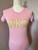 AKA on Pink Short Sleeve Shirt