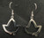 AKA Silver Ivy Earrings