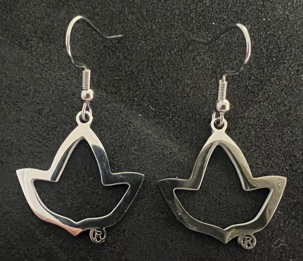 AKA Silver Ivy Earrings