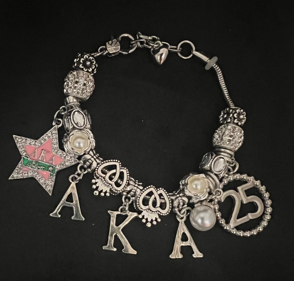 AKA Silver Star Bracelet