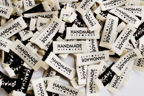 handmade sewing labels