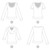 Renfrew Top by Sewaholic Patterns, Line Drawings of View A, B & C Renfrew Top by Sewaholic Patterns, Line Drawings of View A, B & C