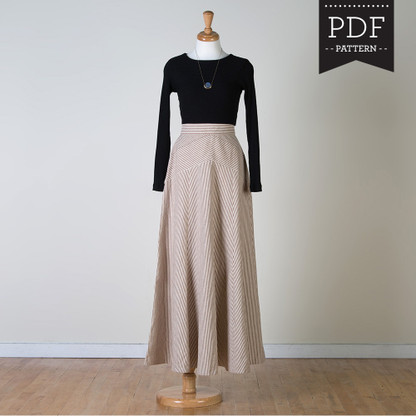 long a line skirt