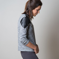 Fraser Sweatshirt by Sewaholic Patterns, View A