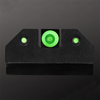R3D Tritium Night Sights low light green for Canik